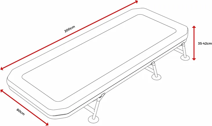 Avid Revolve System, bedchair et sac de couchage 4 saisons, vue 3