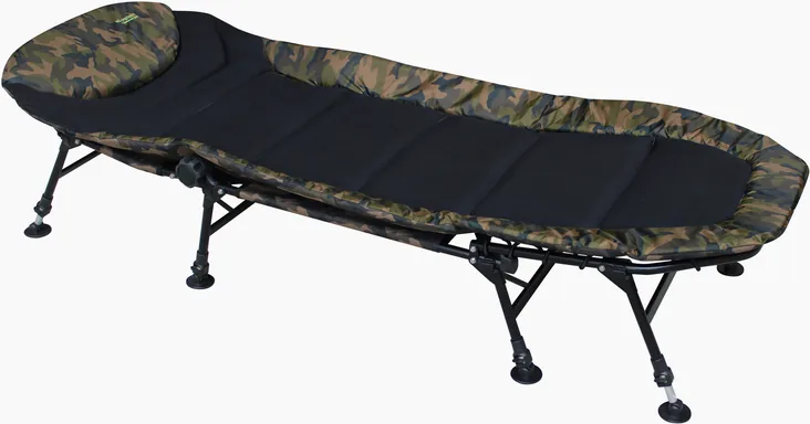 Bedchair MK 5 Seasons Pro Deluxe camo, 8 pieds, vue 2