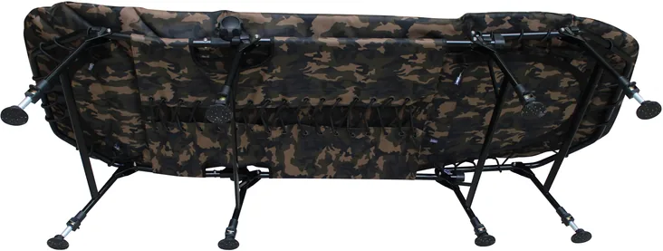 Bedchair MK 5 Seasons Pro Deluxe camo, 8 pieds, vue 3