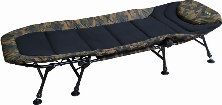 Bedchair MK 5 Seasons Pro Deluxe camo, 8 pieds, vue 4