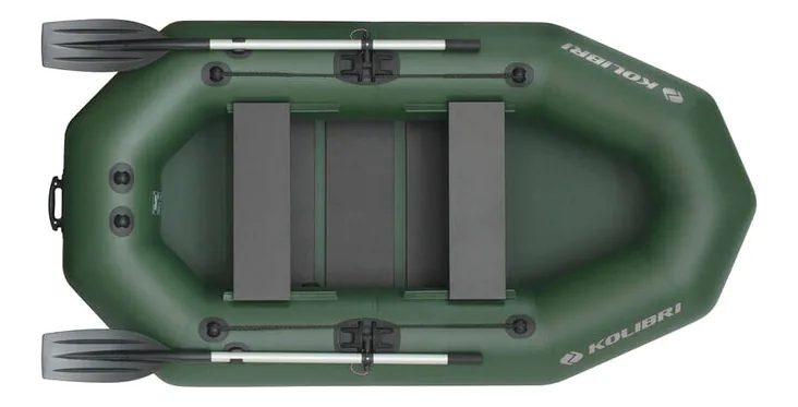 Bateau pneumatique Kolibri K-250TS, plancher latté, vue 2